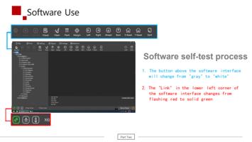 selftest process 1 The button above the software Page (Page 15 / 67) F2-6090 UV Flatbed Printer Product Installation and Operation Instructions